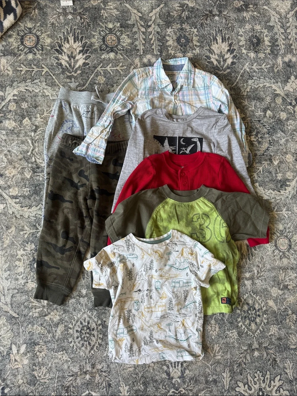 Bundle of 7 Toddler Boys Clothes